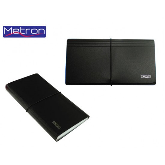 METRON ΓΡΑΜΜΑΤΙΟΘΗΚΗ ΛΑΣΤΙΧΟ ΠΛΑΣΤΙΚΗ 12 ΘΕΣΕΩΝ ΜΑΥΡΗ